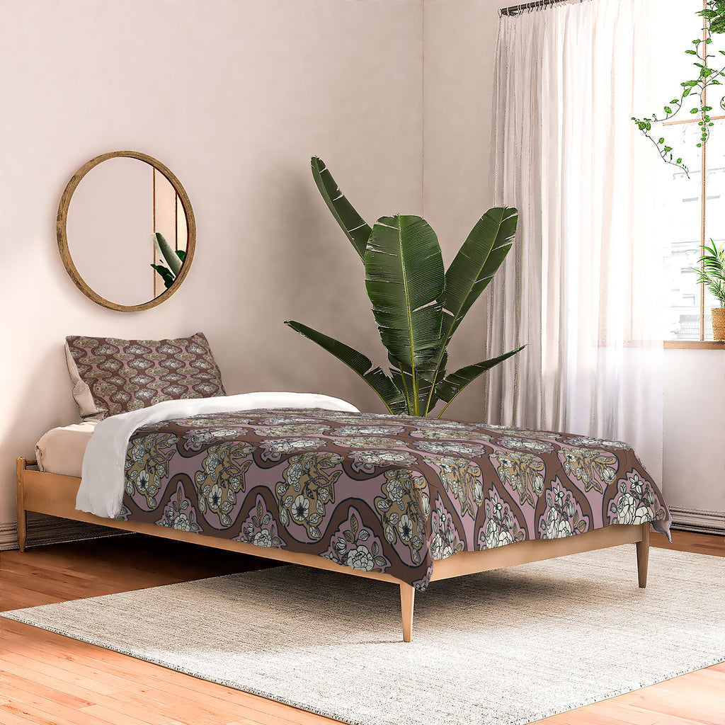 Marta Barragan Camarasa Classic Floral Arrangement Comforter