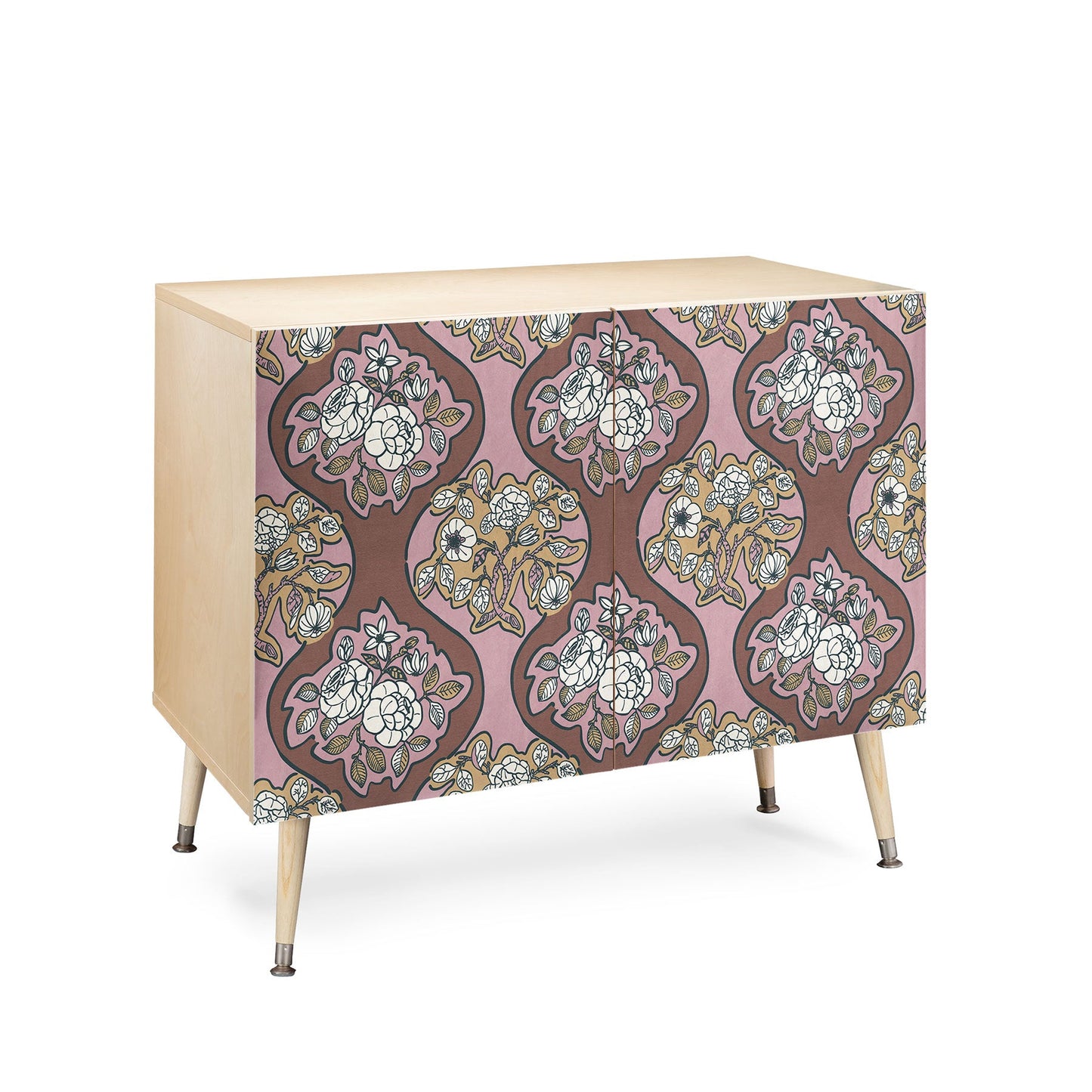 Marta Barragan Camarasa Classic Floral Arrangement Credenza