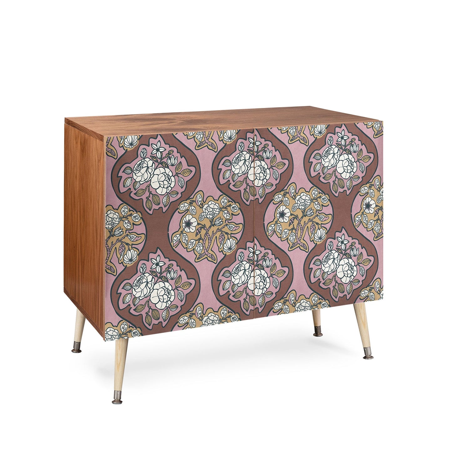 Marta Barragan Camarasa Classic Floral Arrangement Credenza
