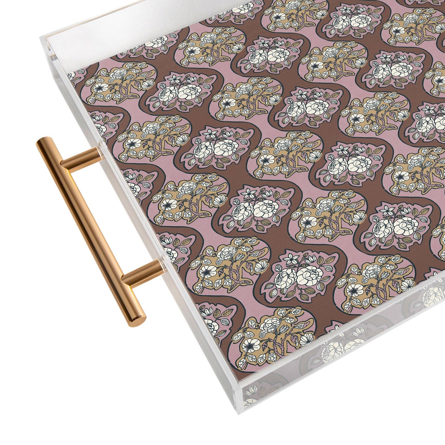 Marta Barragan Camarasa Classic Floral Arrangement Acrylic Tray