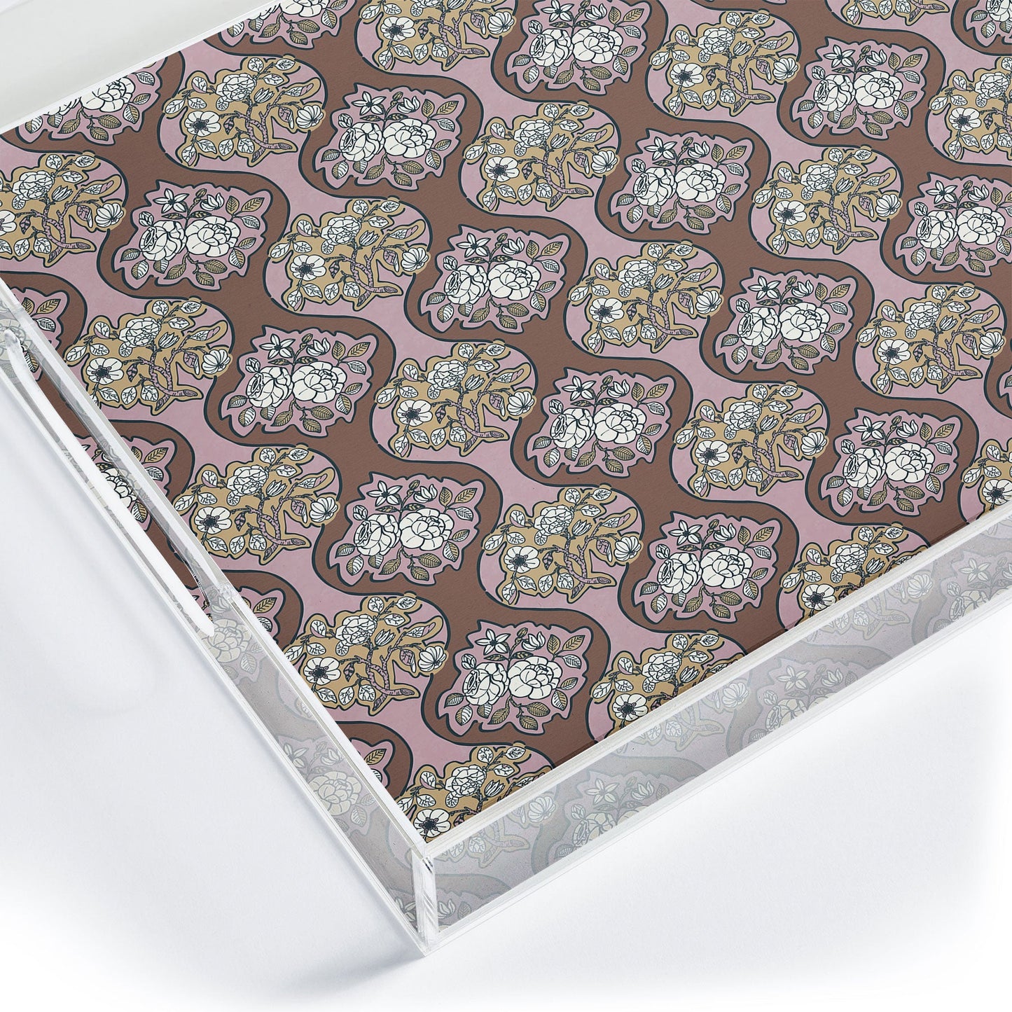 Marta Barragan Camarasa Classic Floral Arrangement Acrylic Tray