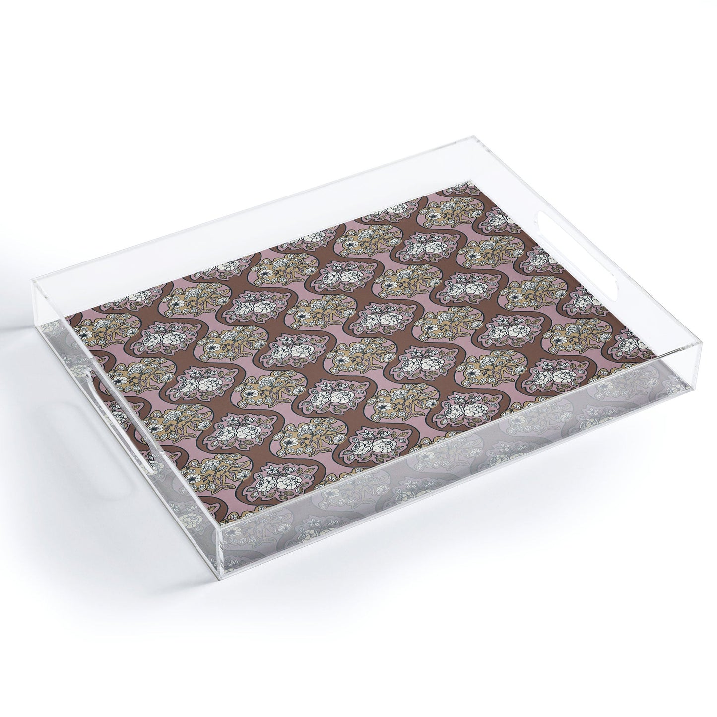 Marta Barragan Camarasa Classic Floral Arrangement Acrylic Tray