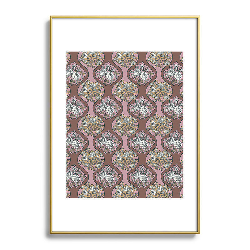 Marta Barragan Camarasa Classic Floral Arrangement Metal Framed Art Print