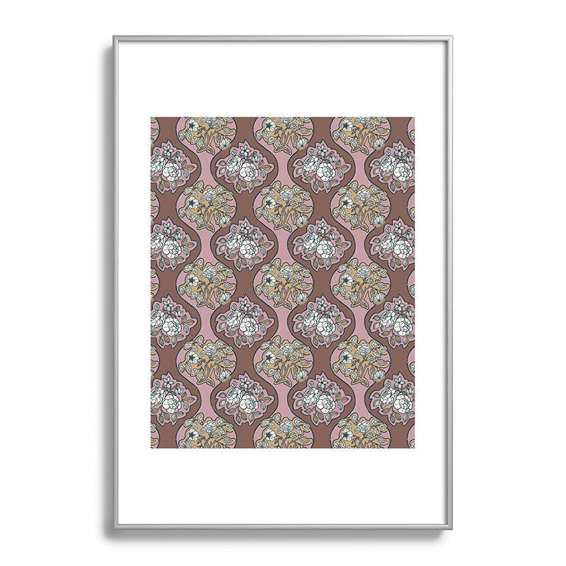 Marta Barragan Camarasa Classic Floral Arrangement Metal Framed Art Print