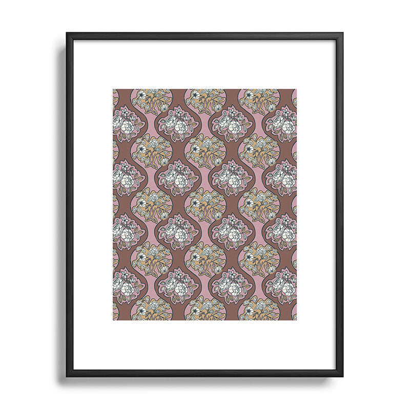 Marta Barragan Camarasa Classic Floral Arrangement Metal Framed Art Print