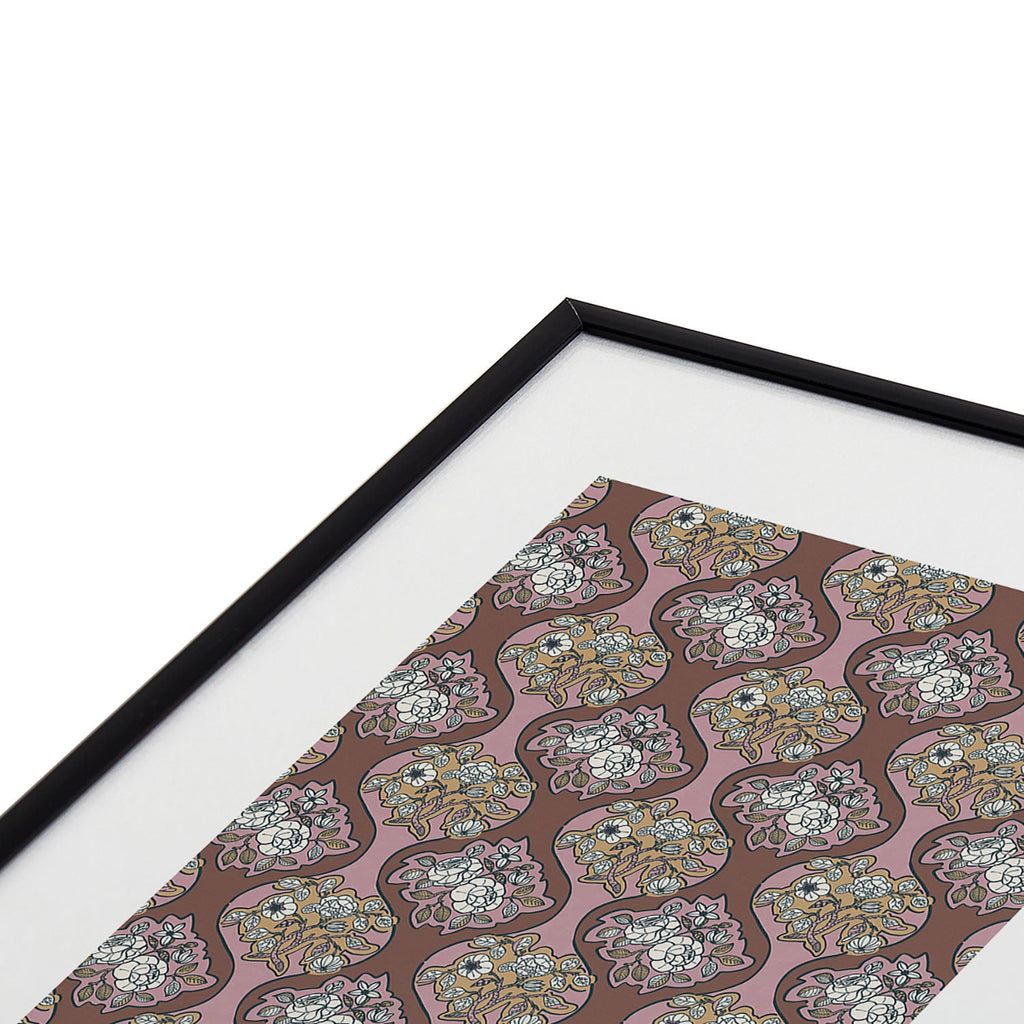 Marta Barragan Camarasa Classic Floral Arrangement Metal Framed Art Print