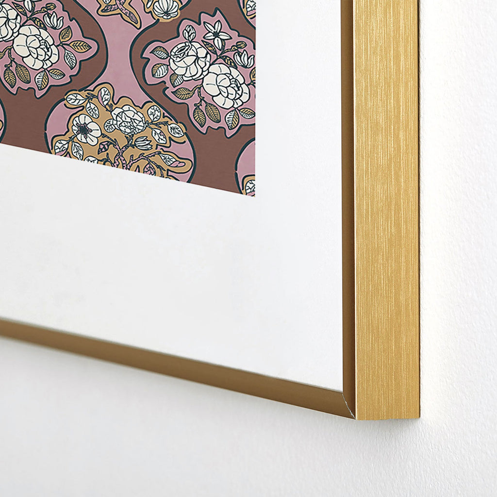 Marta Barragan Camarasa Classic Floral Arrangement Metal Framed Art Print