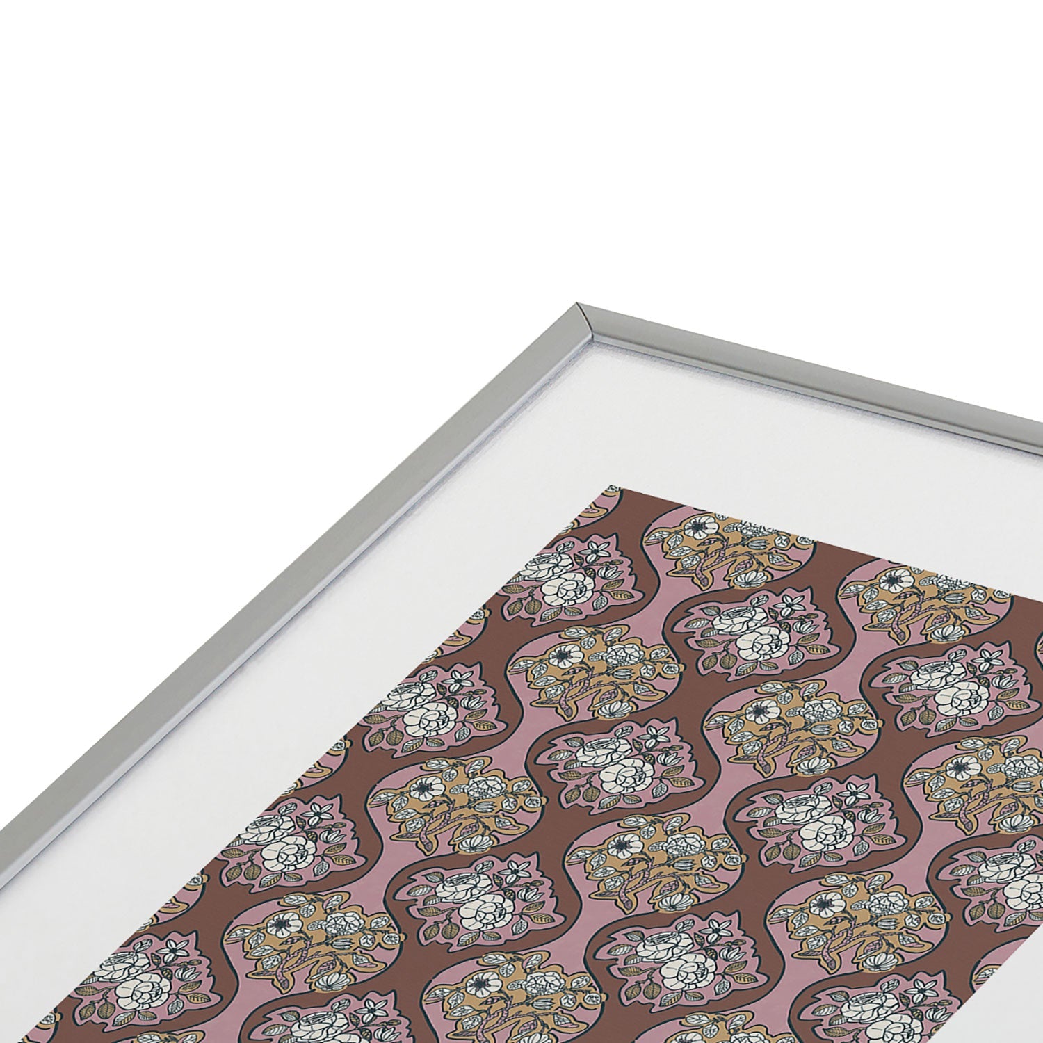 Marta Barragan Camarasa Classic Floral Arrangement Metal Framed Art Print