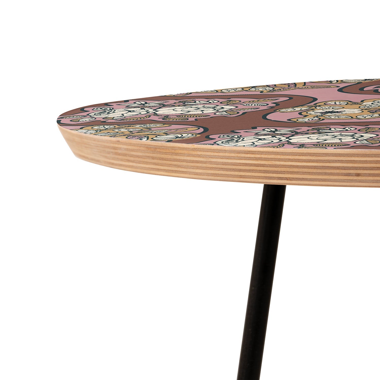 Marta Barragan Camarasa Classic Floral Arrangement Round Side Table