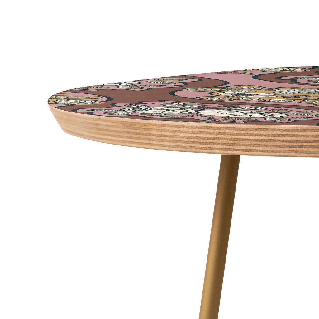 Marta Barragan Camarasa Classic Floral Arrangement Round Side Table