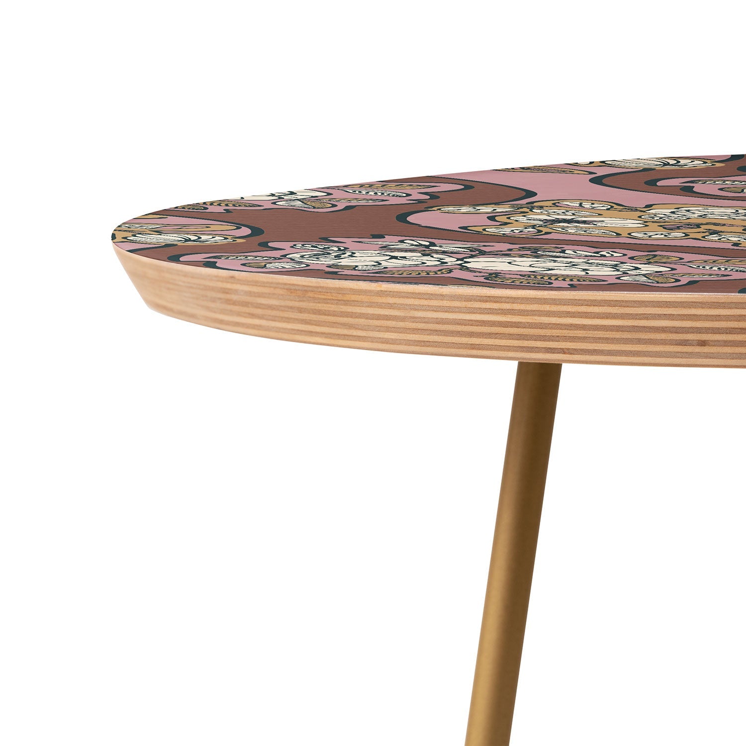 Marta Barragan Camarasa Classic Floral Arrangement Round Side Table
