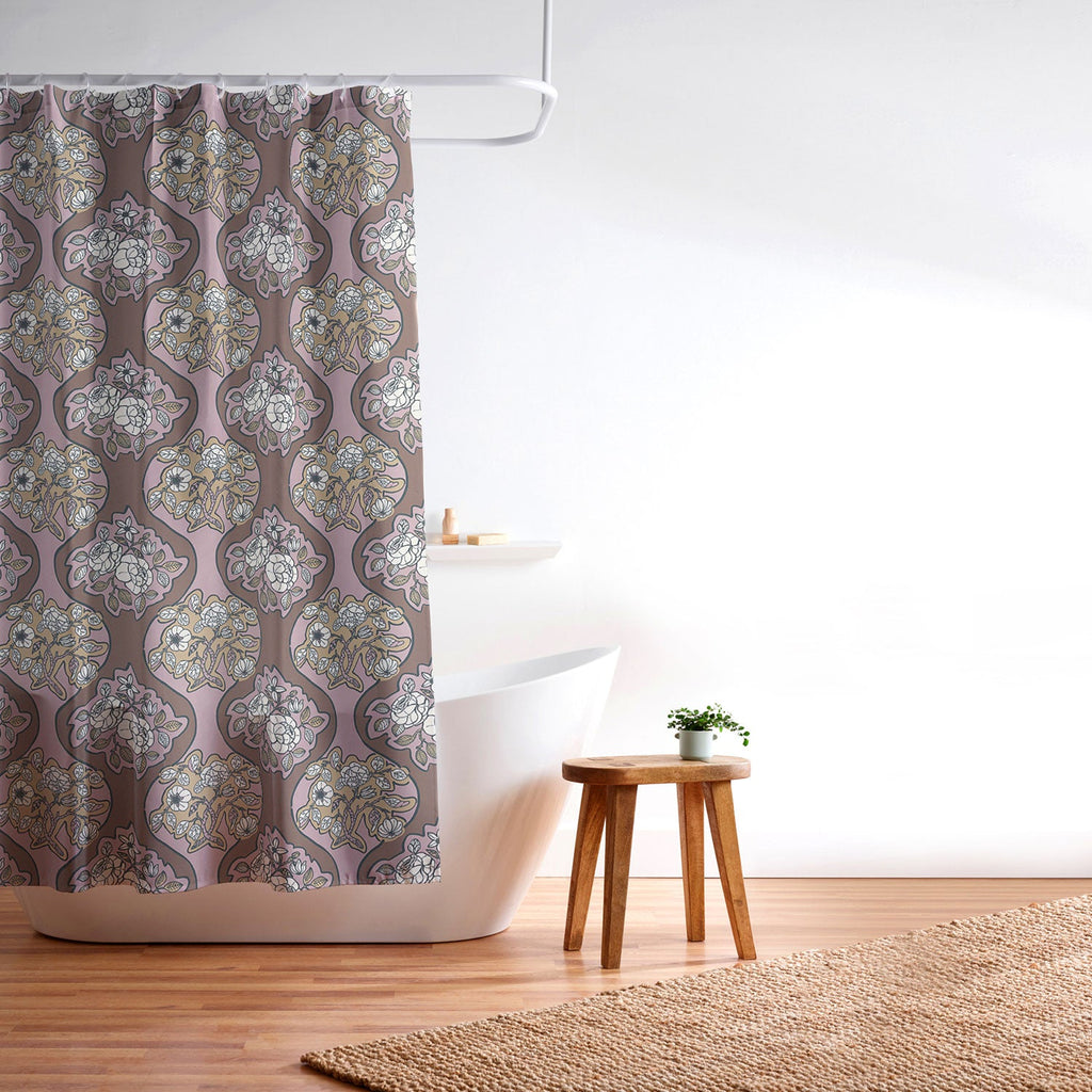 Marta Barragan Camarasa Classic Floral Arrangement Shower Curtain