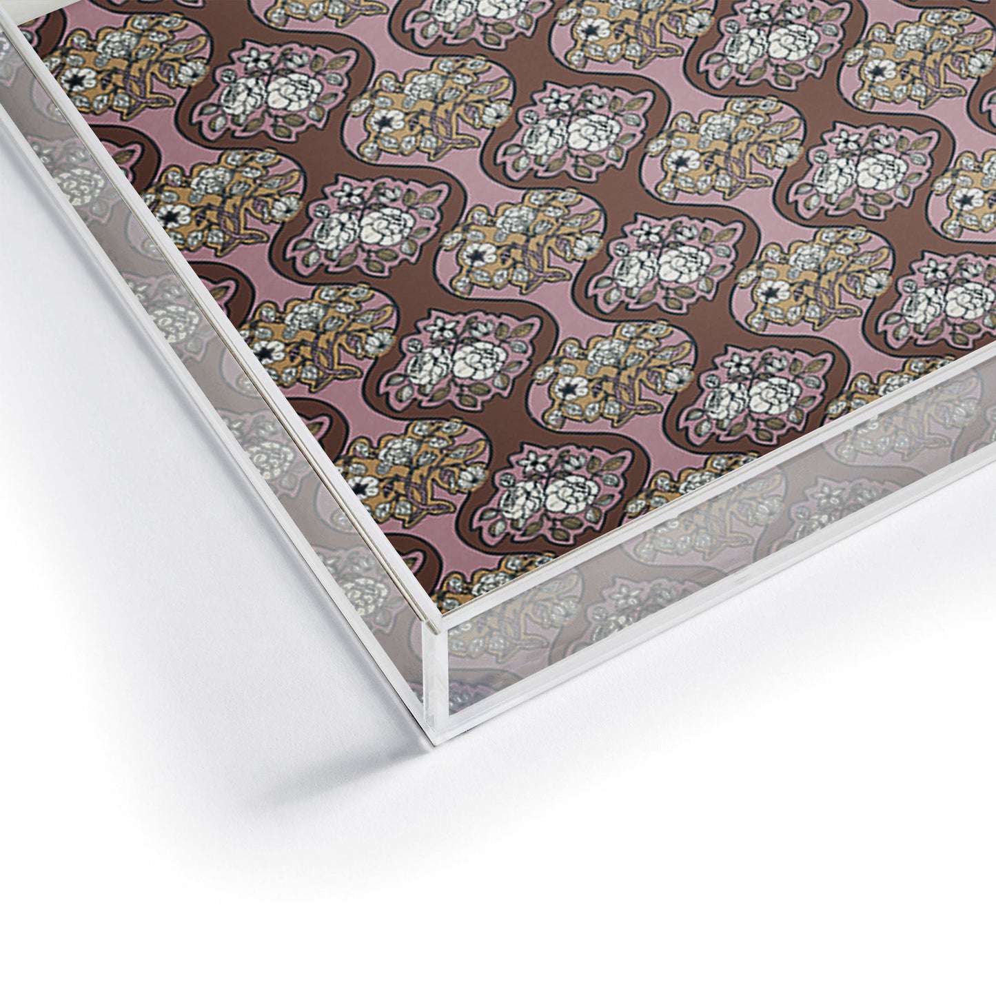 Marta Barragan Camarasa Classic Floral Arrangement Acrylic Tray