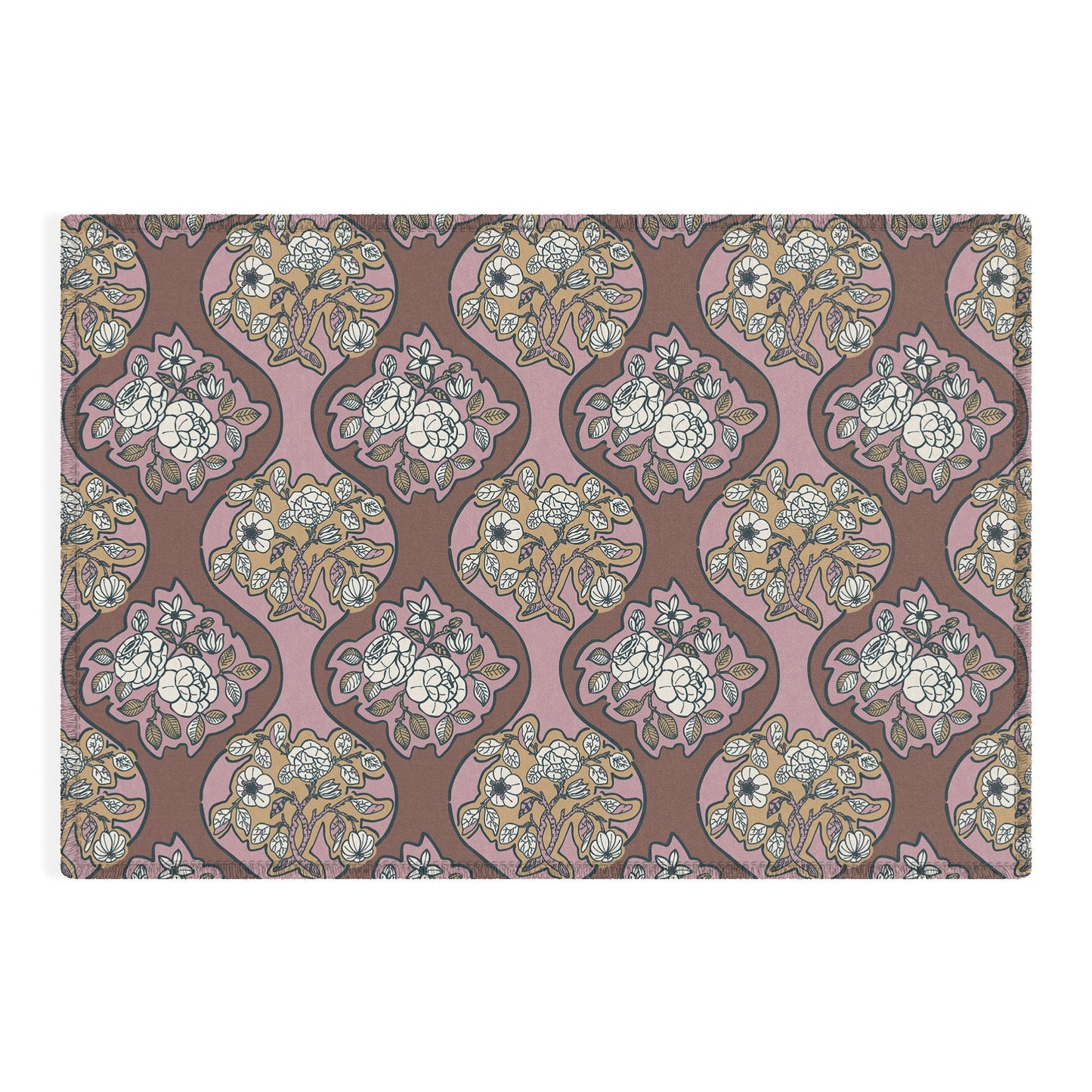 Marta Barragan Camarasa Classic Floral Arrangement Outdoor Rug