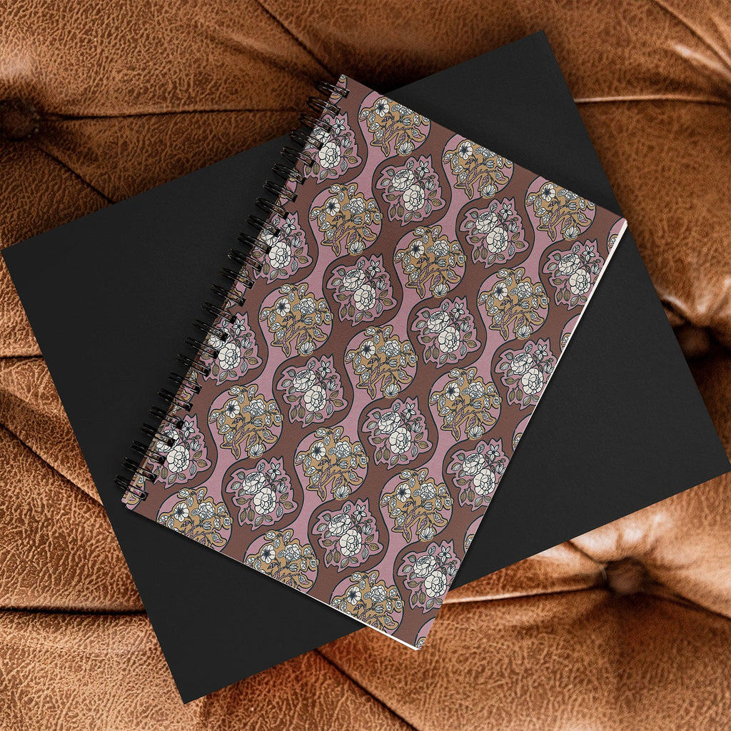 Marta Barragan Camarasa Classic Floral Arrangement Spiral Notebook