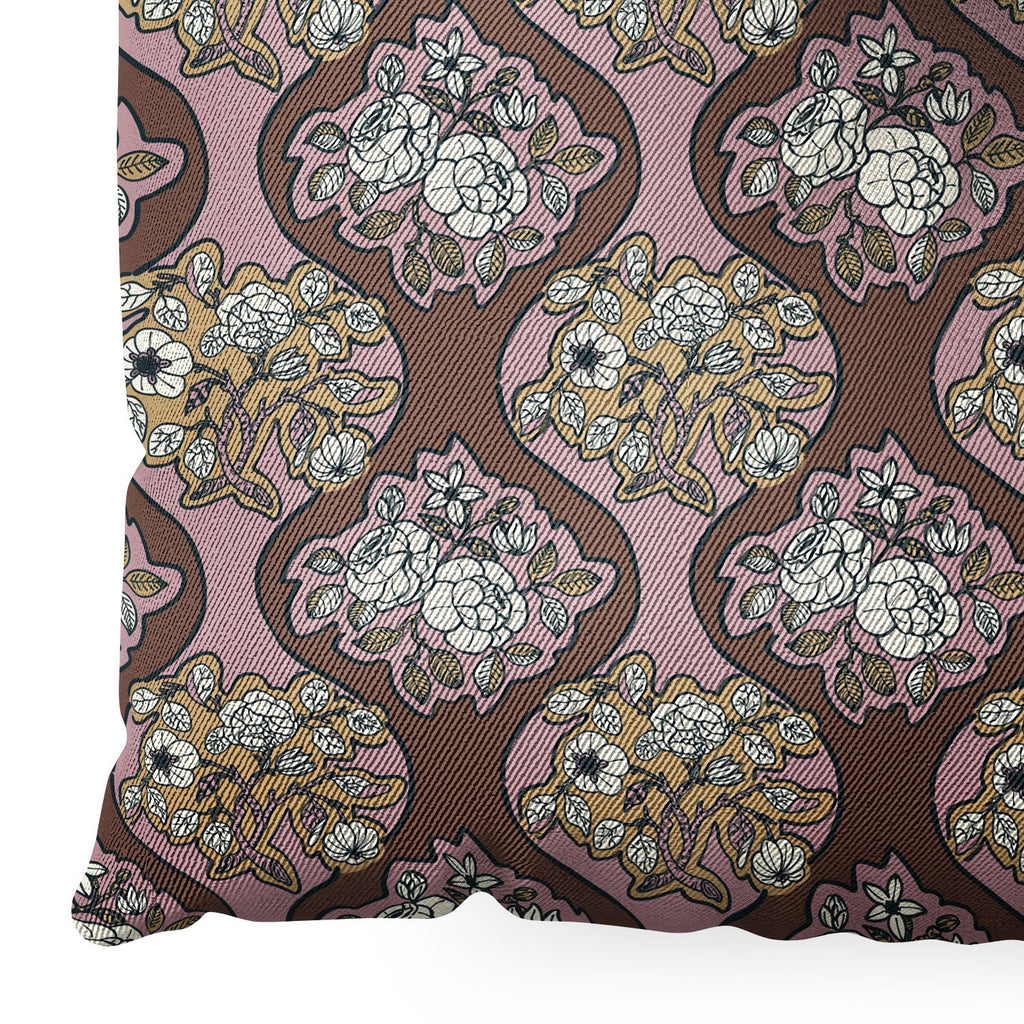 Marta Barragan Camarasa Classic Floral Arrangement Floor Pillow Square