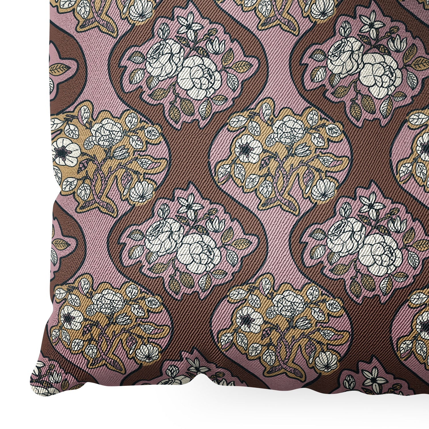 Marta Barragan Camarasa Classic Floral Arrangement Floor Pillow Square