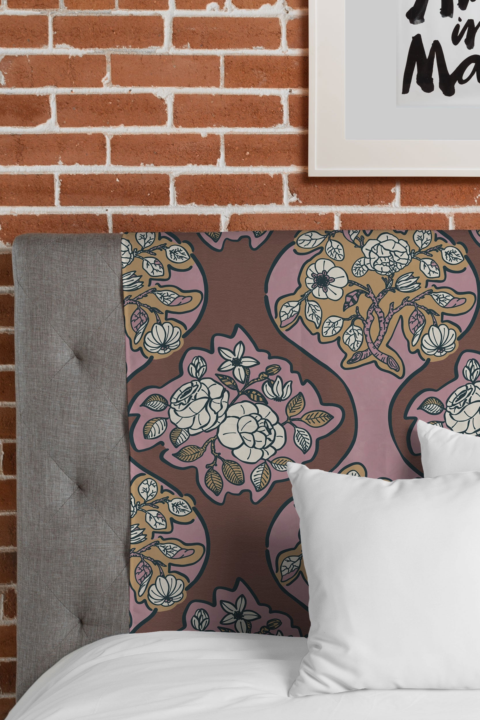 Marta Barragan Camarasa Classic Floral Arrangement Tapestry