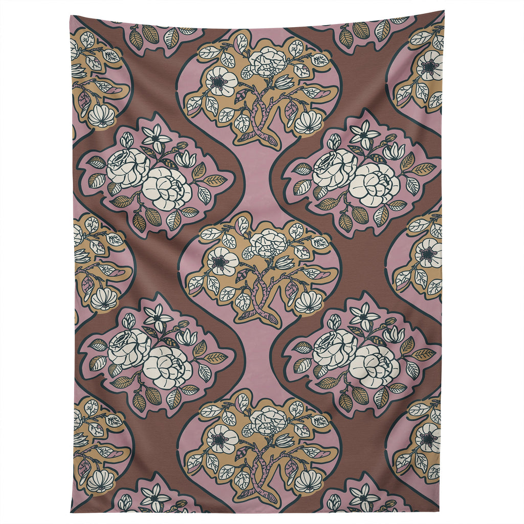 Marta Barragan Camarasa Classic Floral Arrangement Tapestry