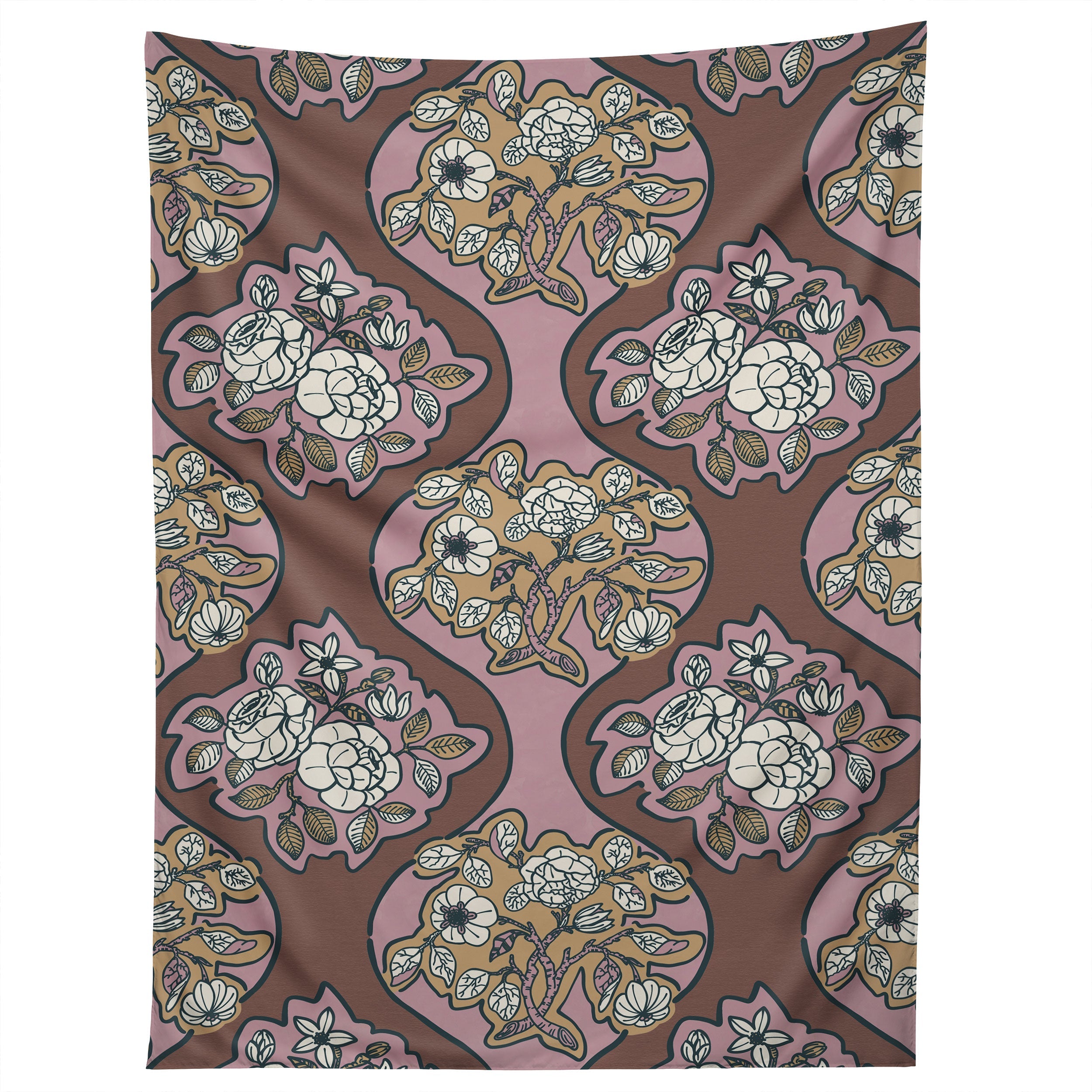 Marta Barragan Camarasa Classic Floral Arrangement Tapestry