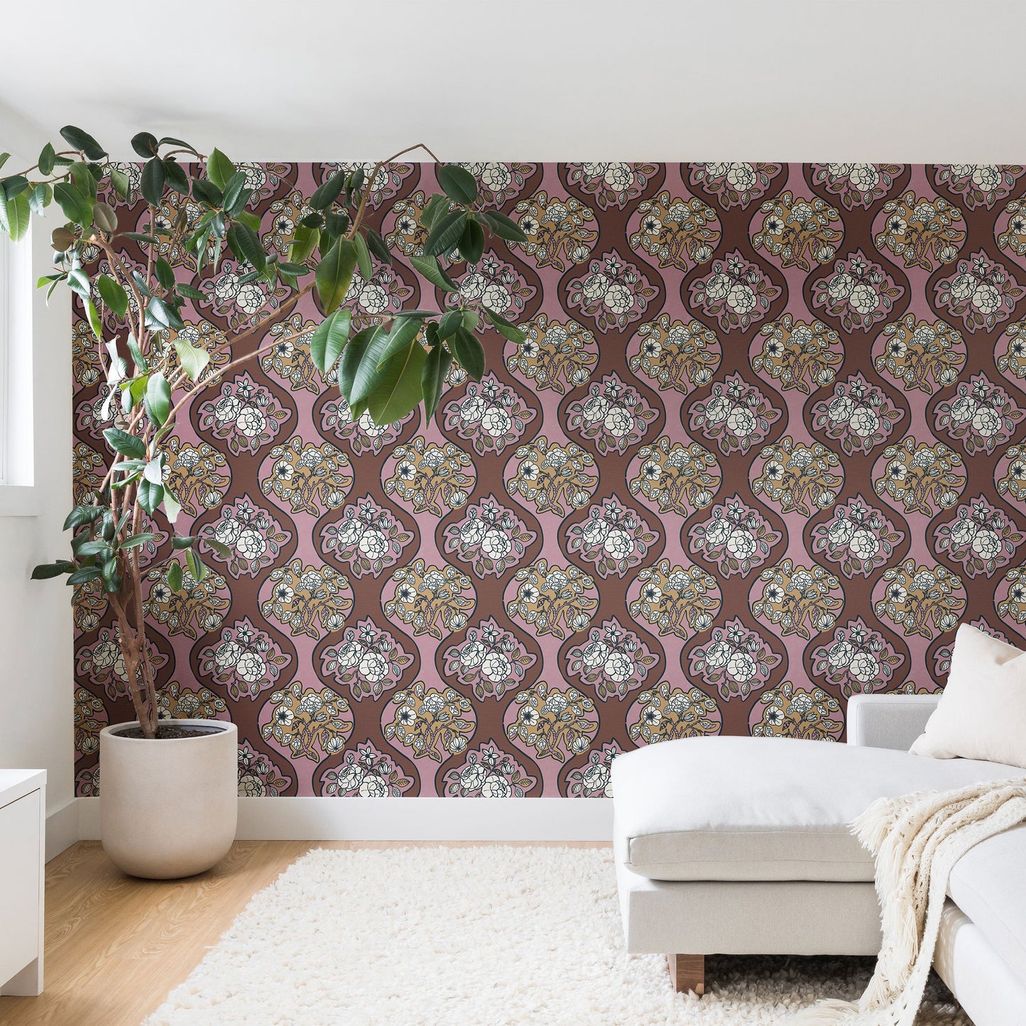 Marta Barragan Camarasa Classic Floral Arrangement Wall Mural