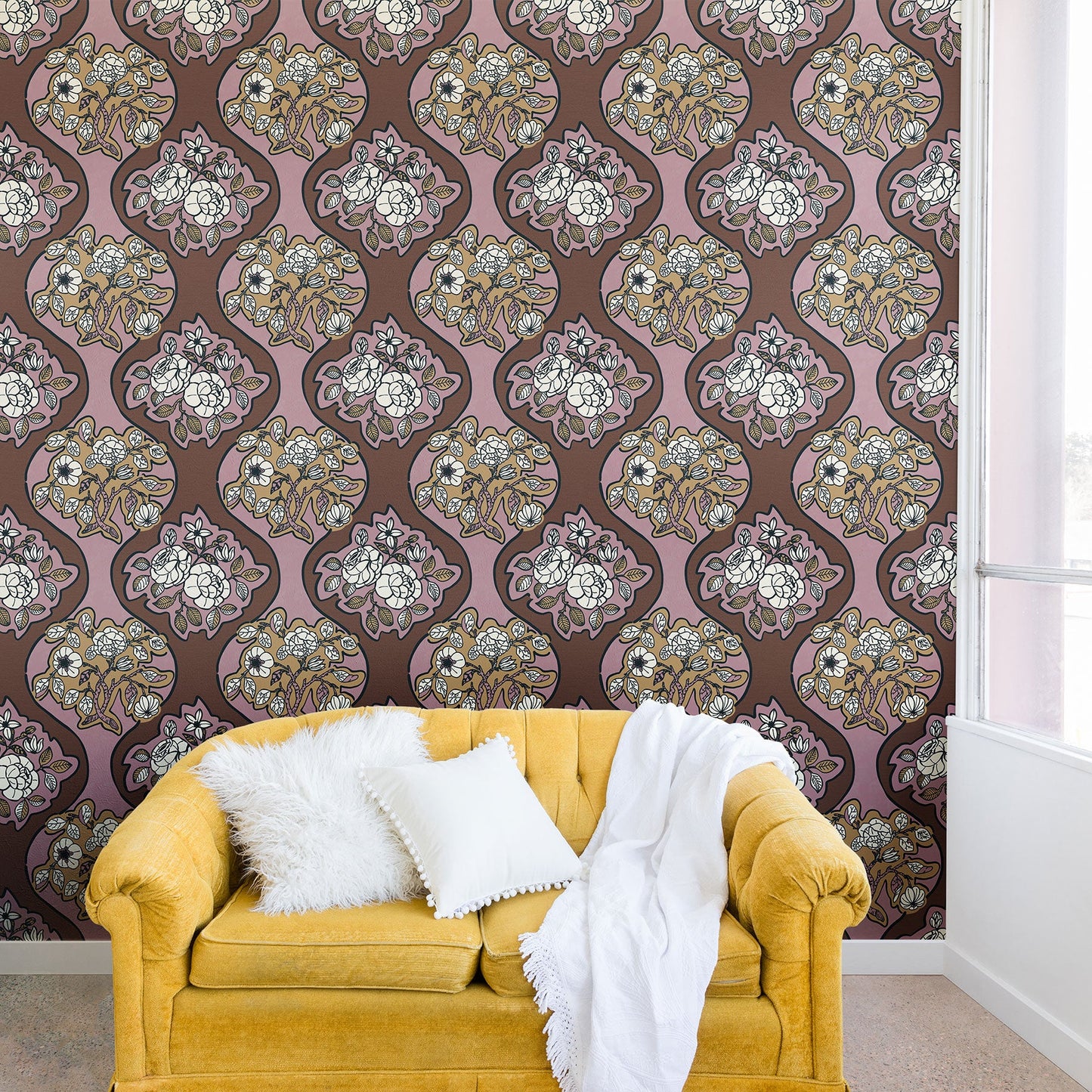 Marta Barragan Camarasa Classic Floral Arrangement Wall Mural