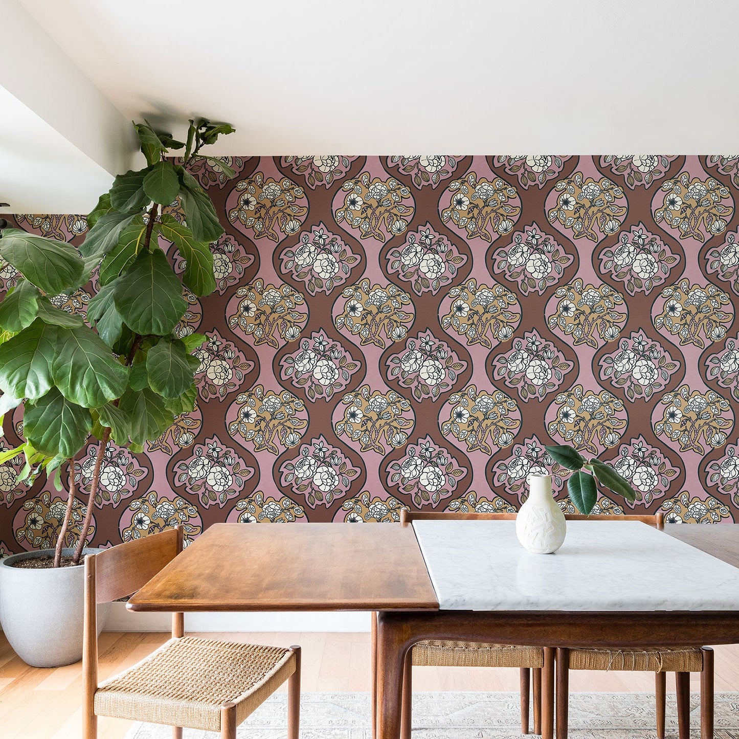 Marta Barragan Camarasa Classic Floral Arrangement Wallpaper