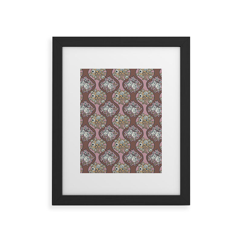 Marta Barragan Camarasa Classic Floral Arrangement Framed Art Print