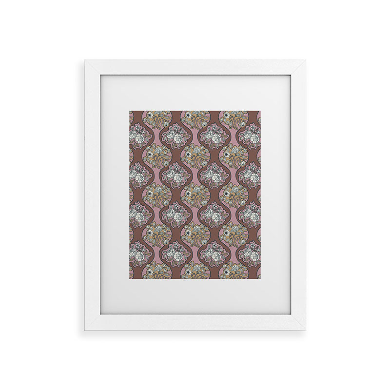 Marta Barragan Camarasa Classic Floral Arrangement Framed Art Print