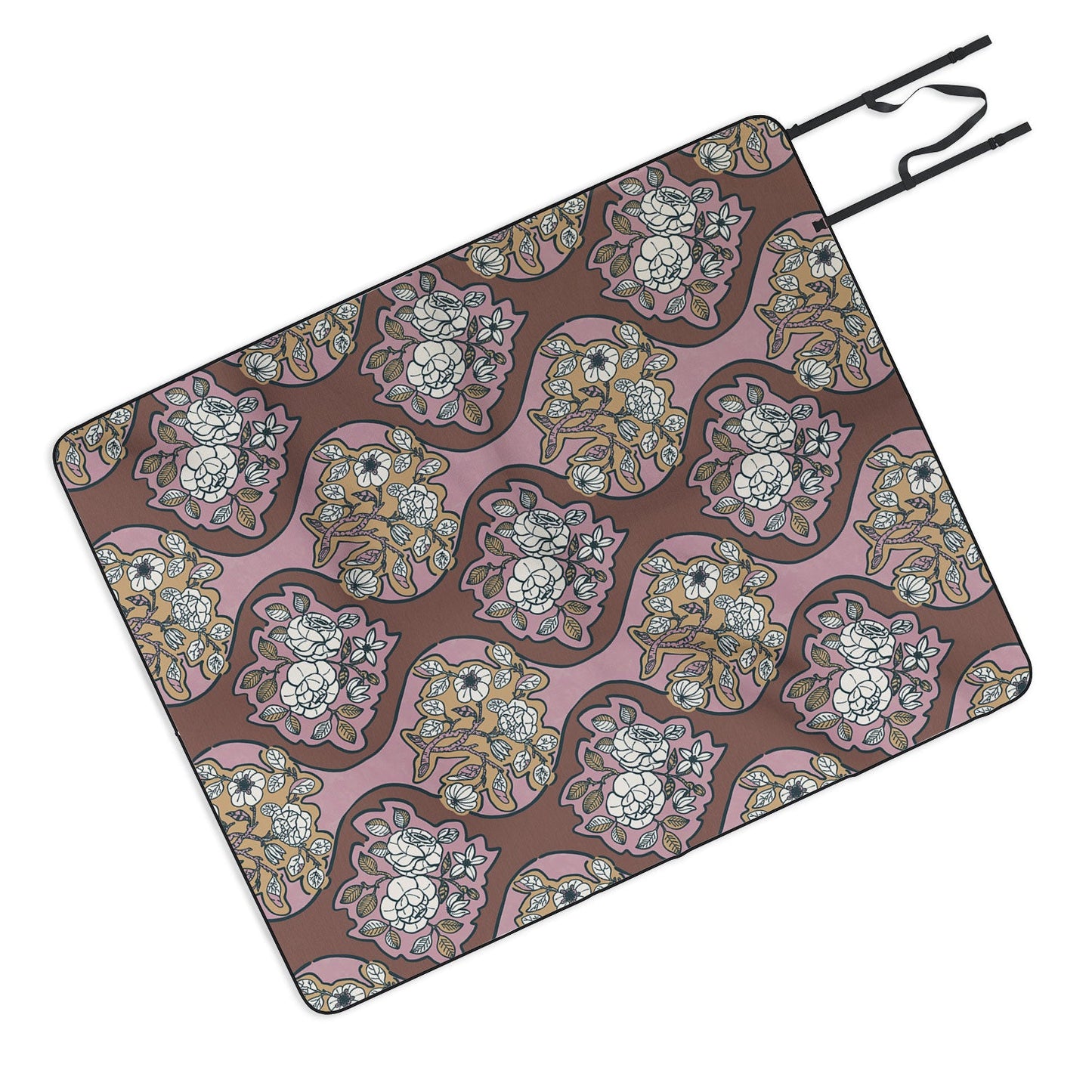 Marta Barragan Camarasa Classic Floral Arrangement Picnic Blanket