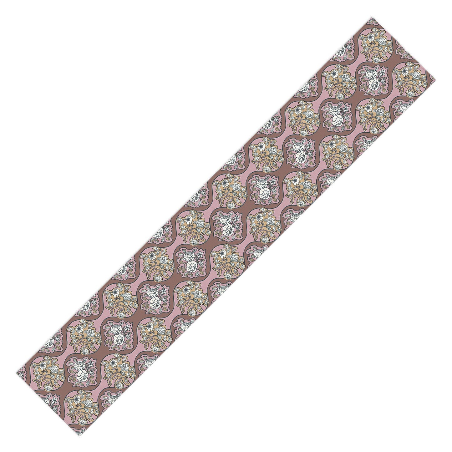 Marta Barragan Camarasa Classic Floral Arrangement Table Runner