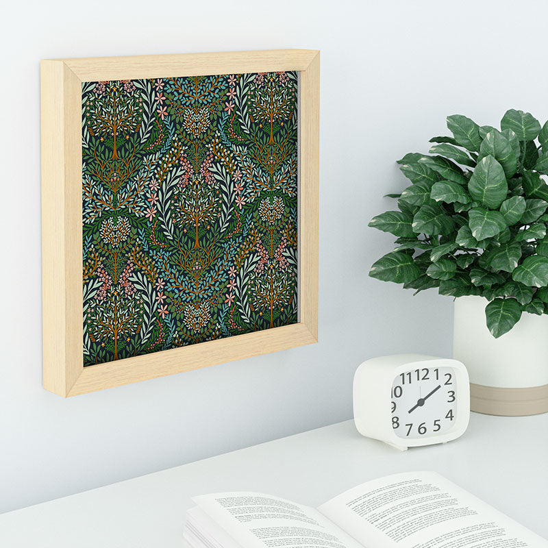 Marta Barragan Camarasa Enchanted Woodland Oasis Recessed Framing Square
