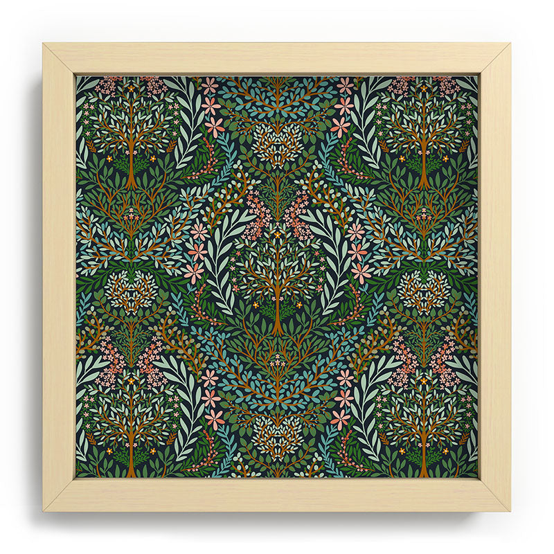 Marta Barragan Camarasa Enchanted Woodland Oasis Recessed Framing Square