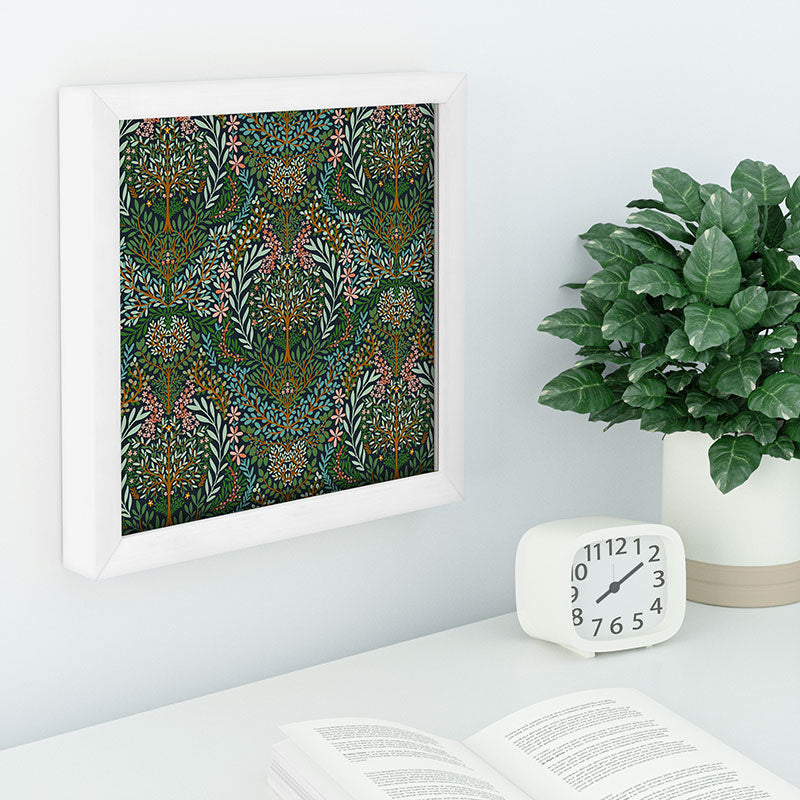 Marta Barragan Camarasa Enchanted Woodland Oasis Recessed Framing Square