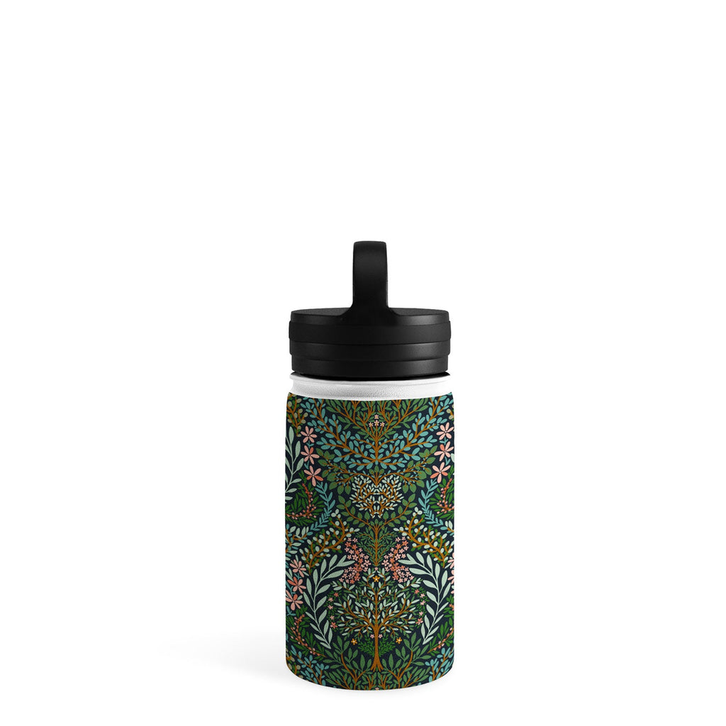 Marta Barragan Camarasa Enchanted Woodland Oasis Water Bottle