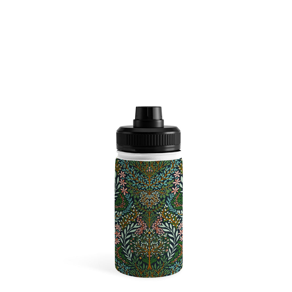 Marta Barragan Camarasa Enchanted Woodland Oasis Water Bottle