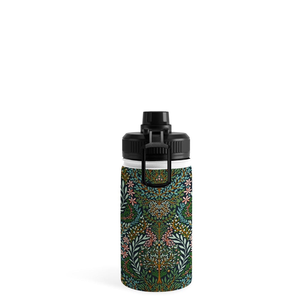 Marta Barragan Camarasa Enchanted Woodland Oasis Water Bottle