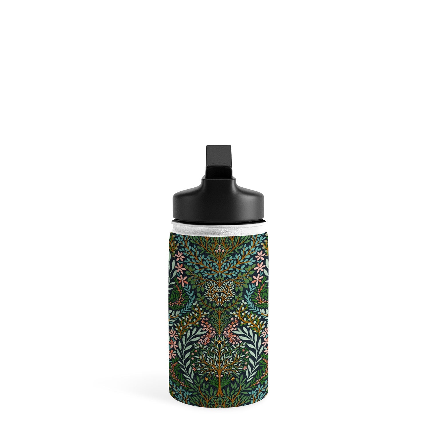 Marta Barragan Camarasa Enchanted Woodland Oasis Water Bottle