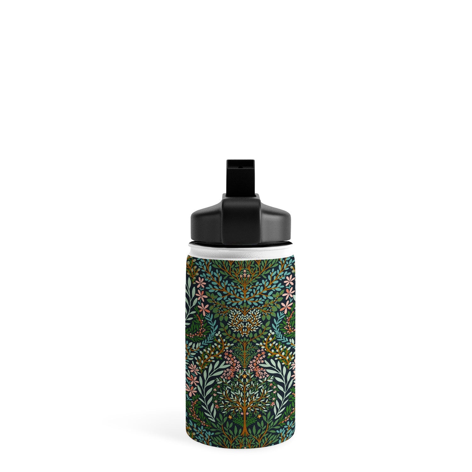 Marta Barragan Camarasa Enchanted Woodland Oasis Water Bottle