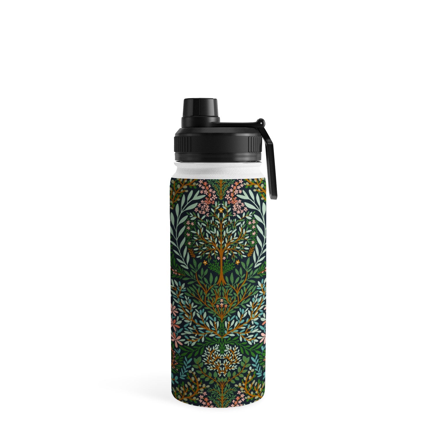 Marta Barragan Camarasa Enchanted Woodland Oasis Water Bottle