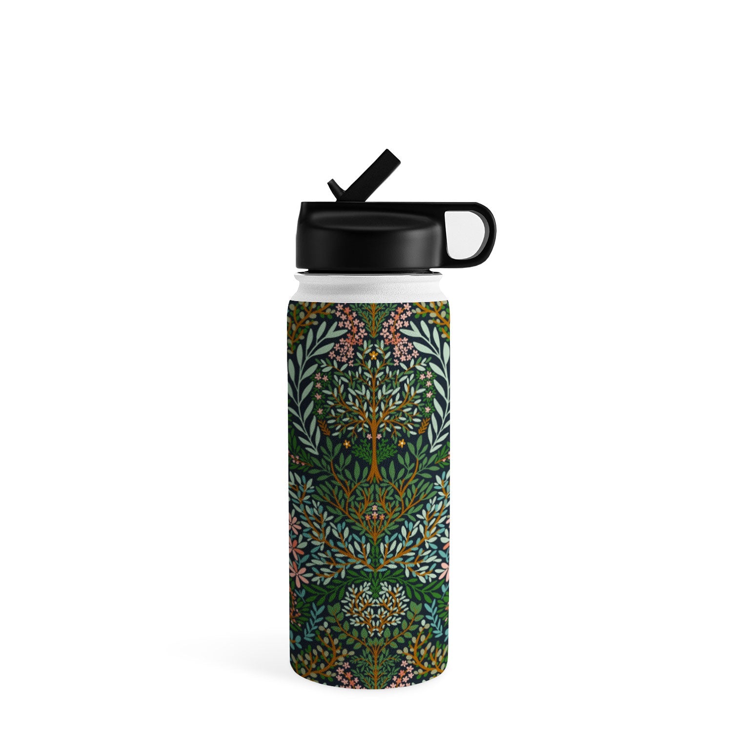 Marta Barragan Camarasa Enchanted Woodland Oasis Water Bottle