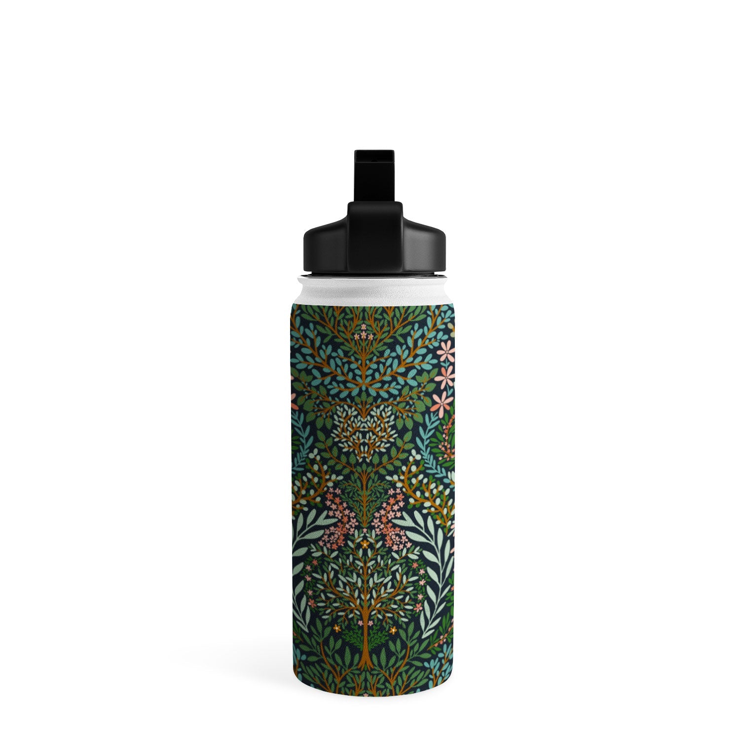 Marta Barragan Camarasa Enchanted Woodland Oasis Water Bottle