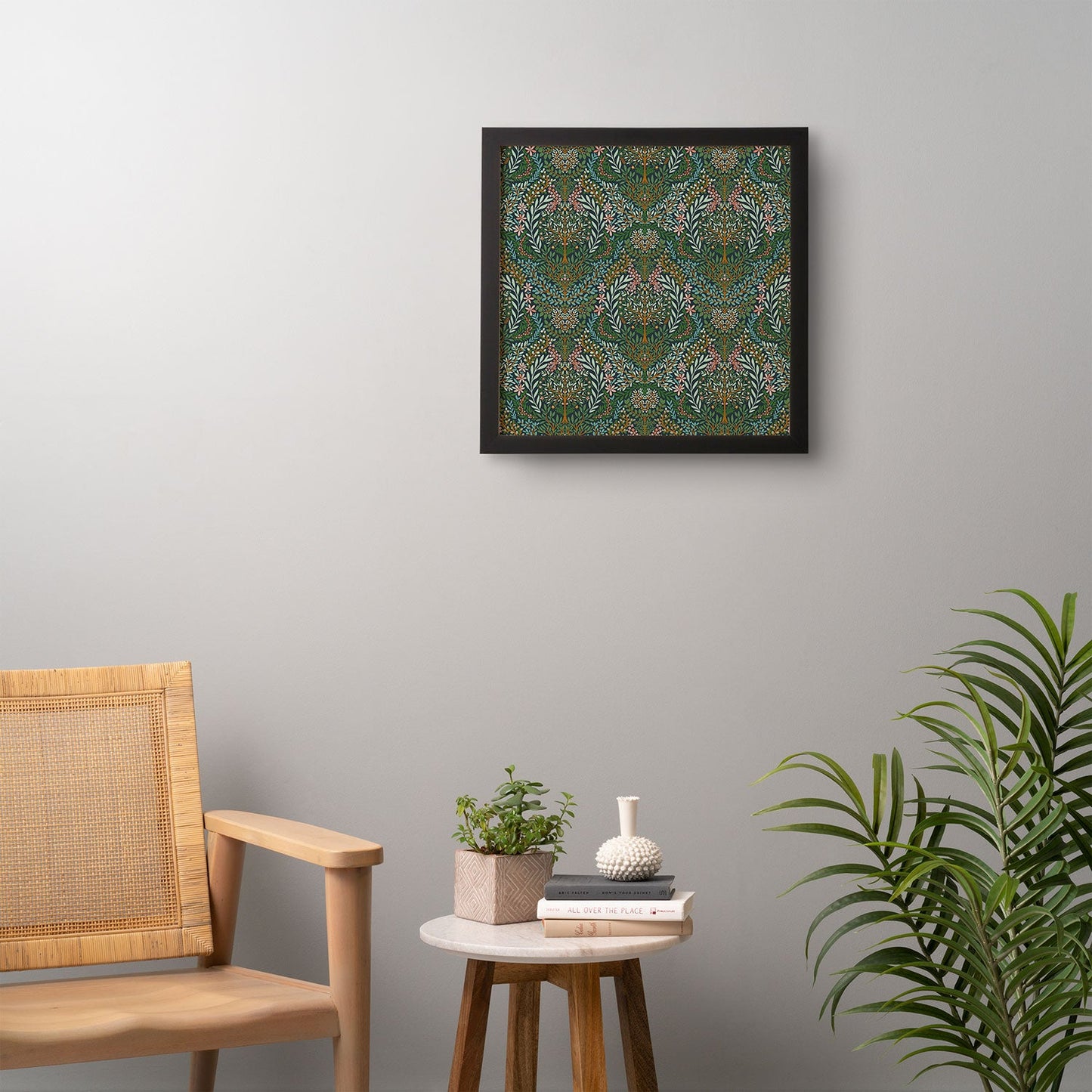 Marta Barragan Camarasa Enchanted Woodland Oasis Framed Wall Art
