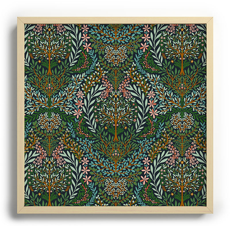 Marta Barragan Camarasa Enchanted Woodland Oasis Recessed Framing Square