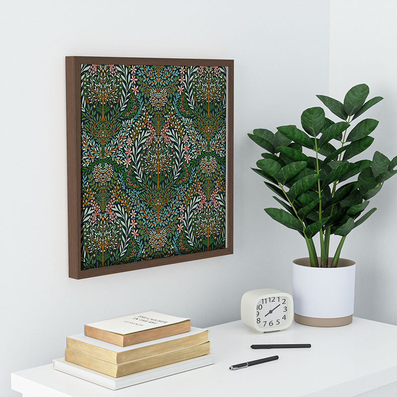 Marta Barragan Camarasa Enchanted Woodland Oasis Recessed Framing Square