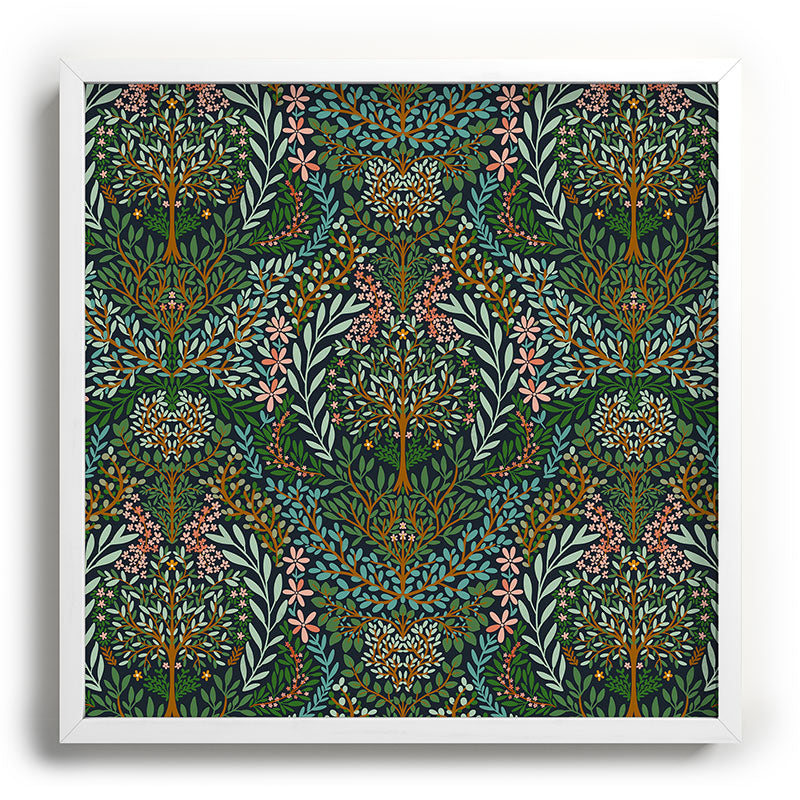 Marta Barragan Camarasa Enchanted Woodland Oasis Recessed Framing Square