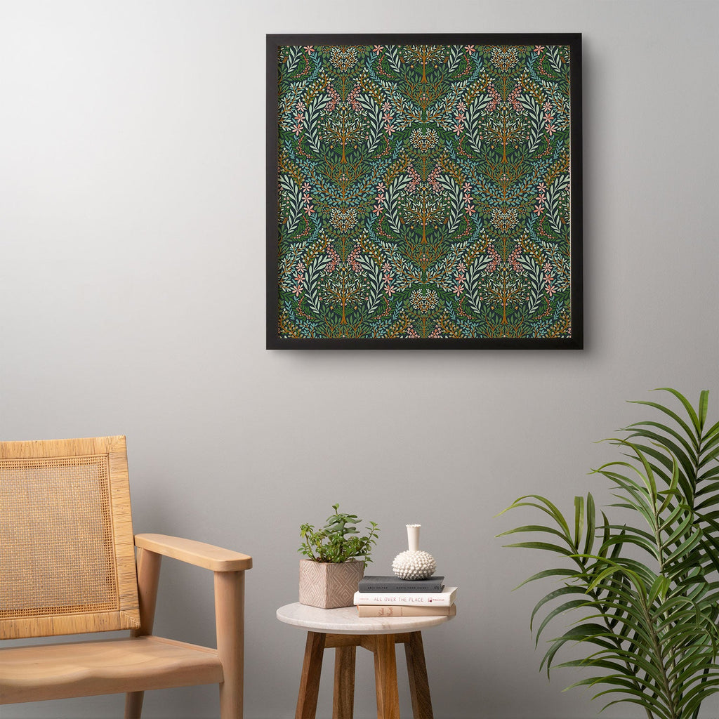 Marta Barragan Camarasa Enchanted Woodland Oasis Framed Wall Art