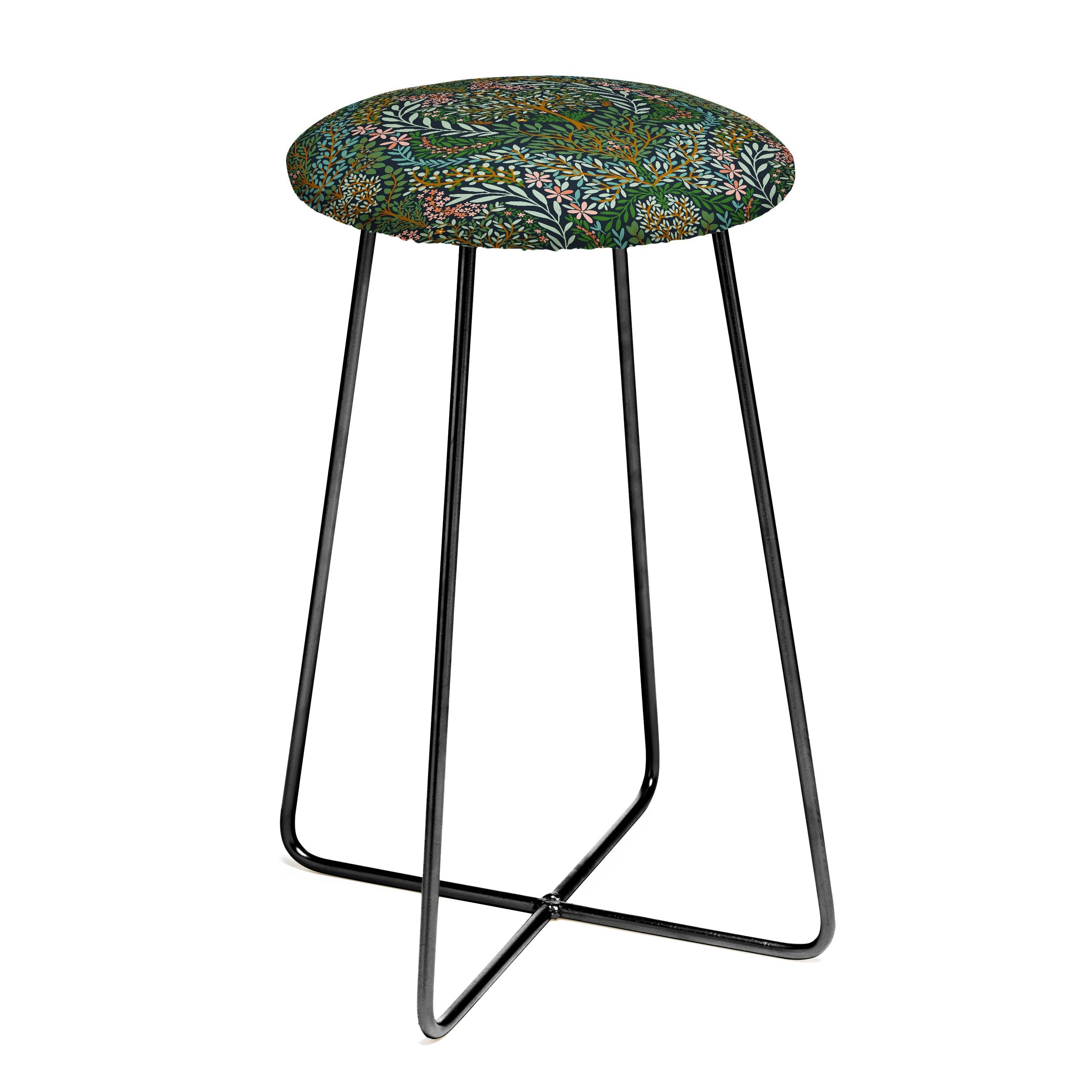 Marta Barragan Camarasa Enchanted Woodland Oasis Counter Stool