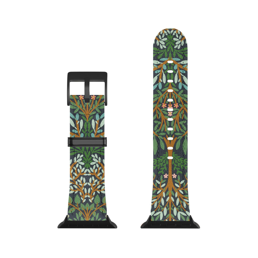 Marta Barragan Camarasa Enchanted Woodland Oasis Apple Watch Band