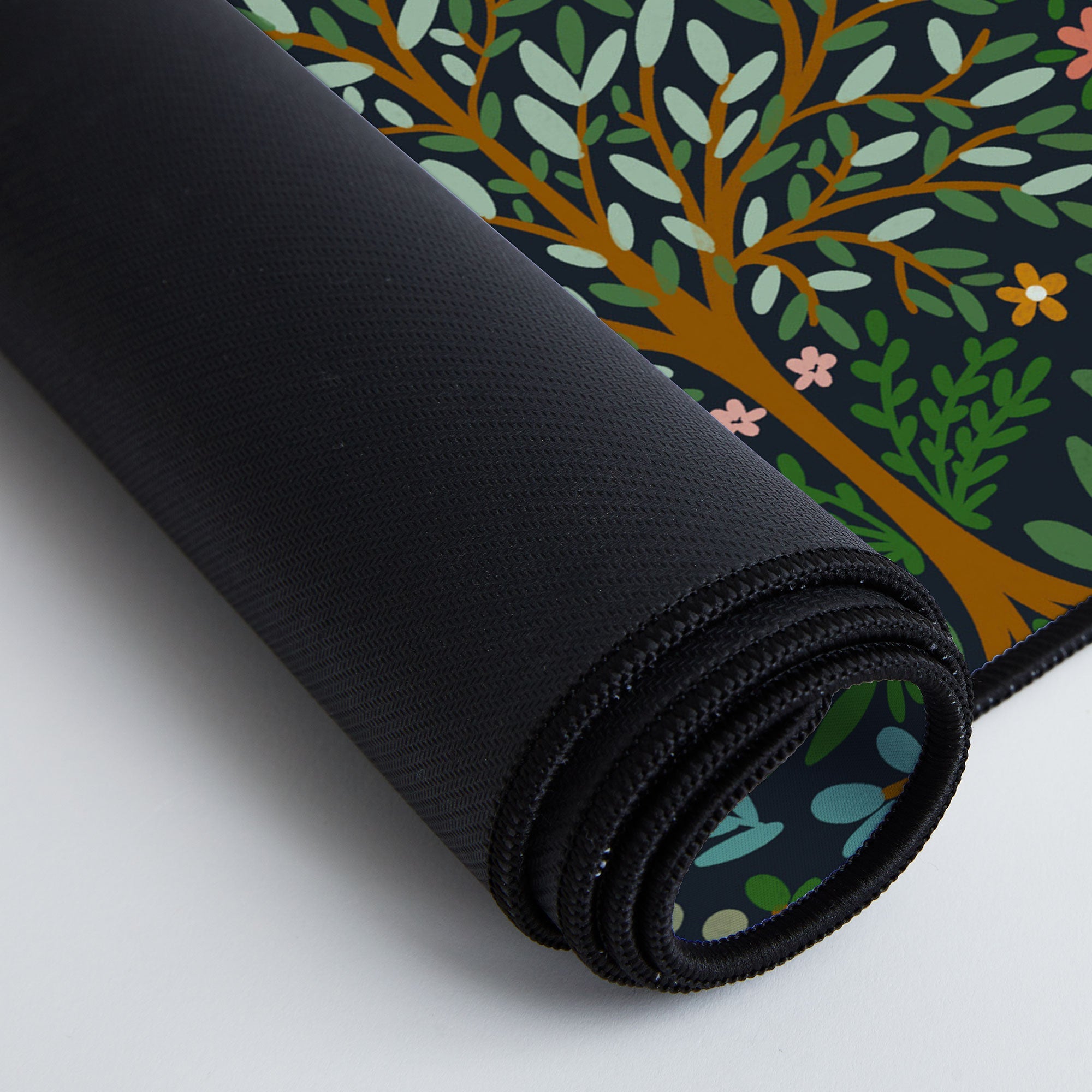 Marta Barragan Camarasa Enchanted Woodland Oasis Desk Mat